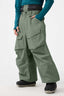 Men's Army Green Baggy Utility Ski Pants Wear-Resistant Snow Pants