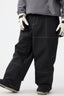 Men's Black Baggy Workwear Ski Pants Oxford Snow Pants