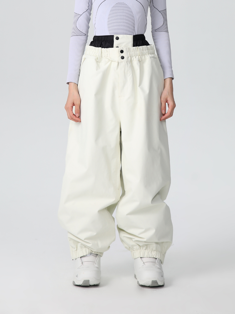 Pantalon de ski freeride imperméable pour femme Baggy