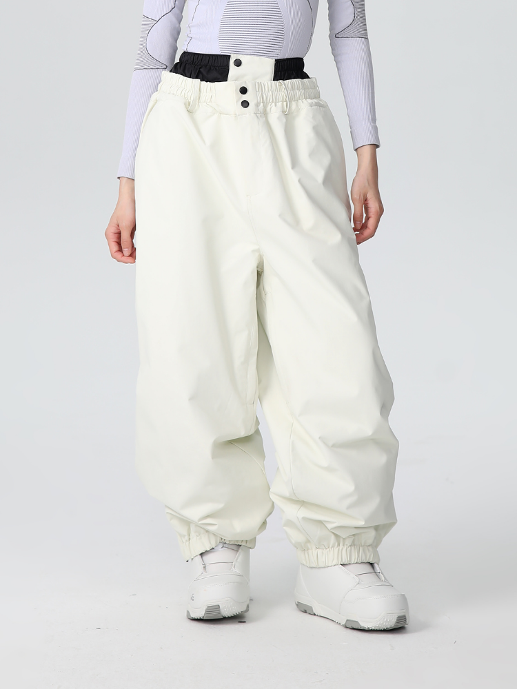 Pantalon de ski freeride imperméable pour femme Baggy