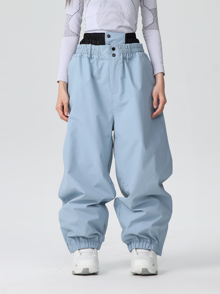 Pantalon de ski freeride imperméable pour femme Baggy