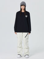 Men's Snowboard Pants Diagonal Zipper Snow Pants