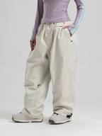 Women's Waterproof Snow Pants Sleek Baggy Snowboard Pants