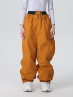 Pantalon de ski freeride imperméable pour femme Baggy
