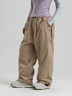 Women's Waterproof Snow Pants Sleek Baggy Snowboard Pants