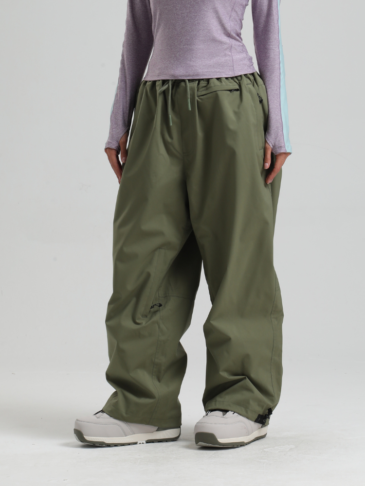 Women's Ski Pants Snowboard Pants Sleek Baggy Snow Pants – Gsou Snow