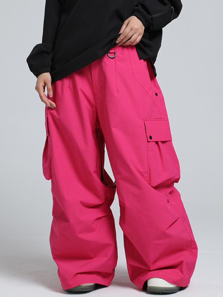 Women's Baggy Cargo Snowboard Pants