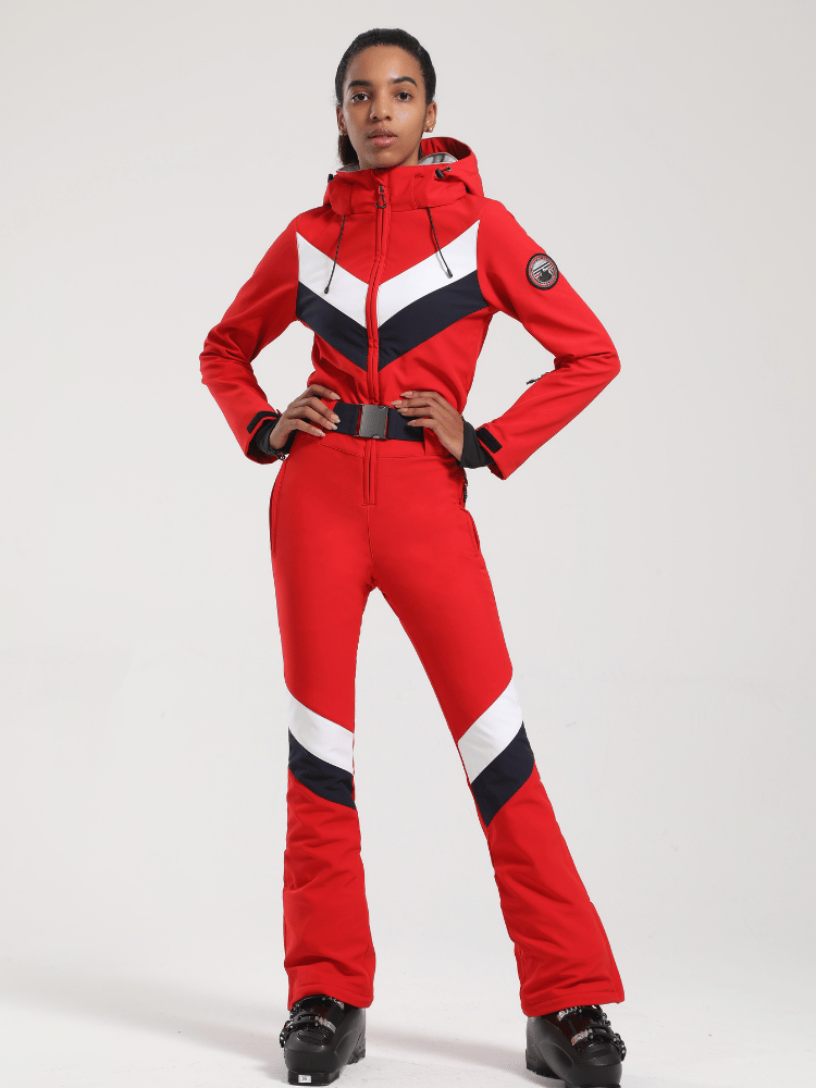 Women's Elegance Slim One Piece Ski Suits