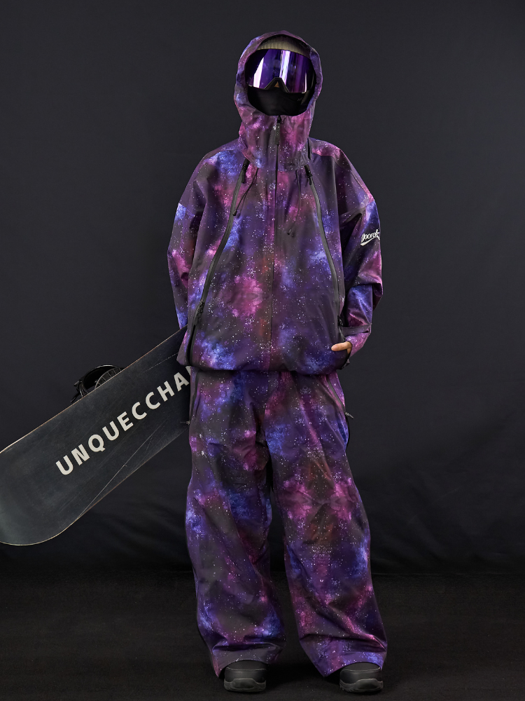 Unisex Snowboard Pants GlideFlow Shell Baggy Ski Pants