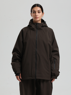 Women's Baggy Snow Jacket Sleek Oversized Snowboard Jacket