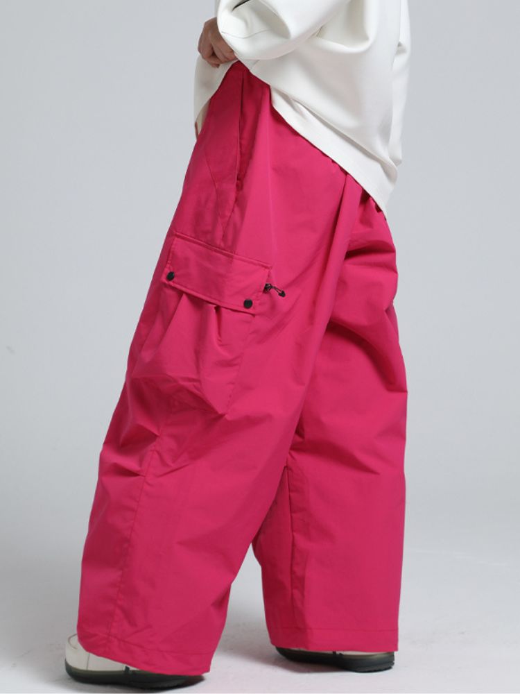 Women's Baggy Cargo Snowboard Pants