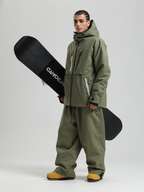 Men's Cargo Snowboard Jacket StormGuard Insulated Baggy Snow Jacket
