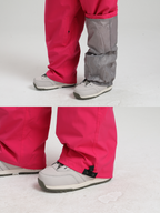 Women's Waterproof Snow Pants Sleek Baggy Snowboard Pants
