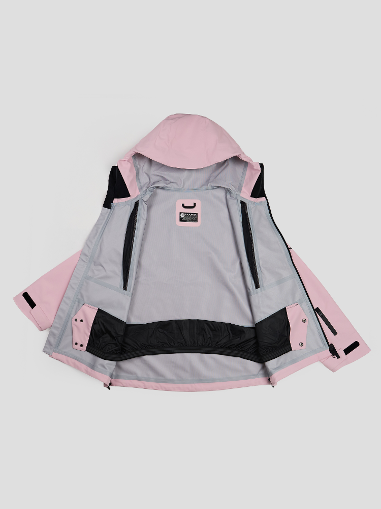 Unisex GlideFlow Shell Ski Jacket Baggy Snowbard Jacket - Doorek