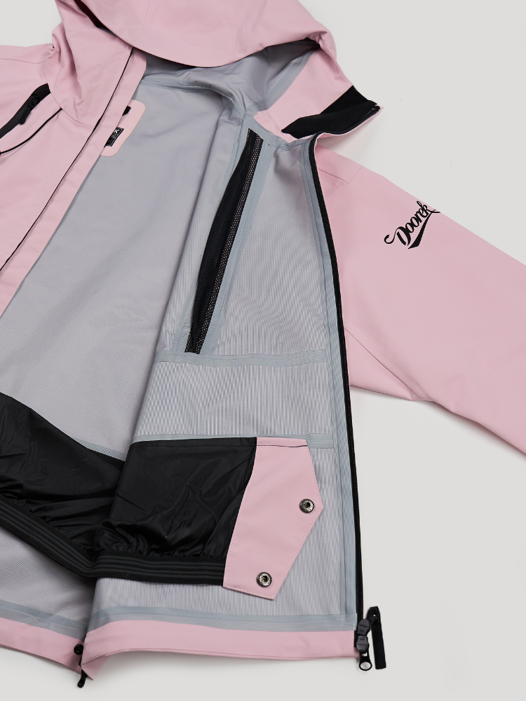 Unisex GlideFlow Shell Ski Jacket Baggy Snowbard Jacket - Doorek
