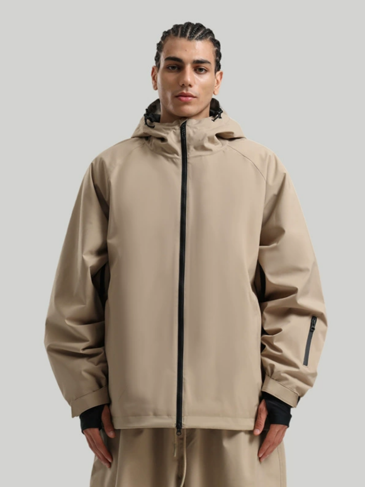 Men's Snowboard Jacket Sleek Oversized Snow Jacket – Gsou Snow