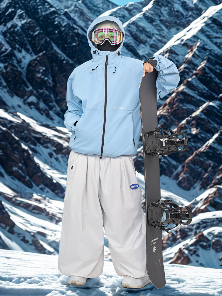 Women's 3L Baggy Snowboard Jacket Realm Down Ski Jacket