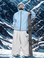 Women's 3L Baggy Snowboard Jacket Realm Down Ski Jacket