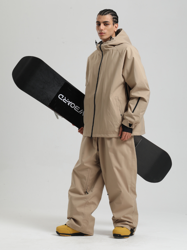 Men's Snowboard Jacket Sleek Oversized Snow Jacket – Gsou Snow