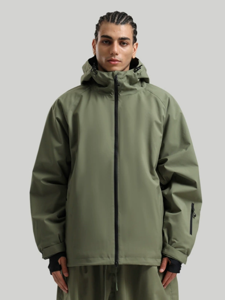 Men's Snowboard Jacket Sleek Oversized Snow Jacket – Gsou Snow