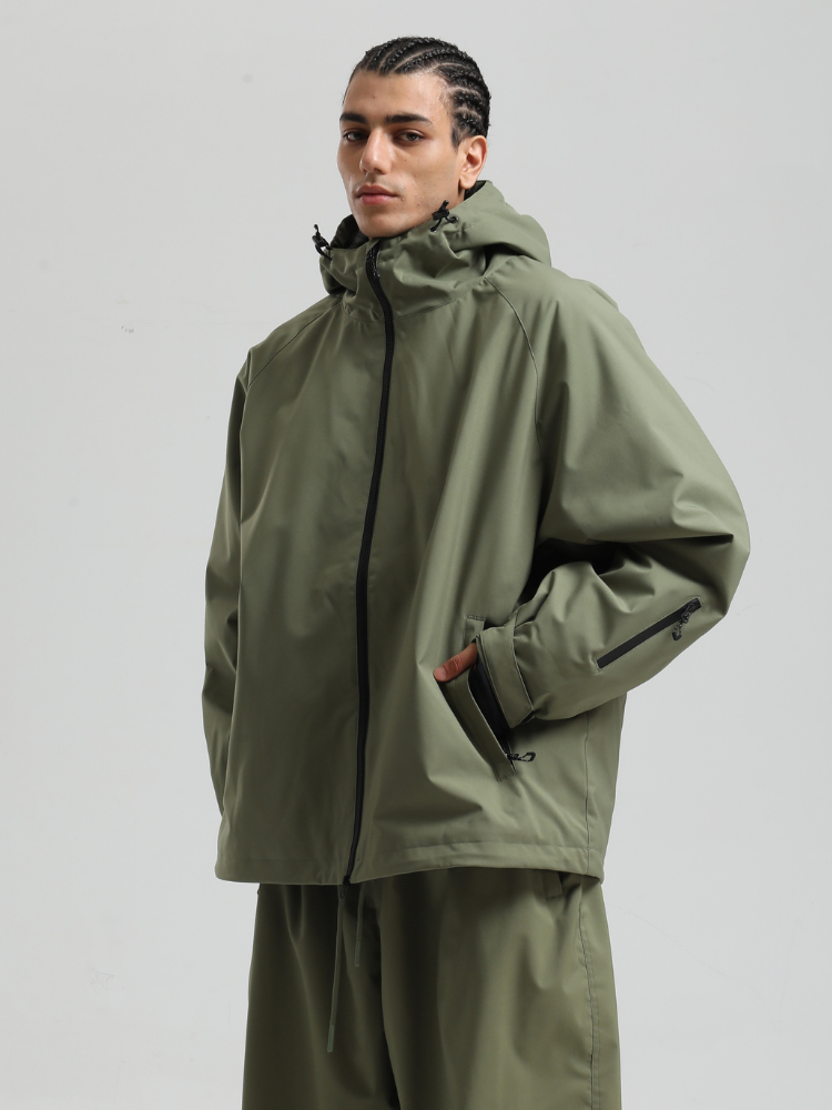 Men's Snowboard Jacket Sleek Oversized Snow Jacket – Gsou Snow
