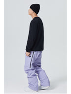 Men's  Snowboard  Side Zipper Snow Pants