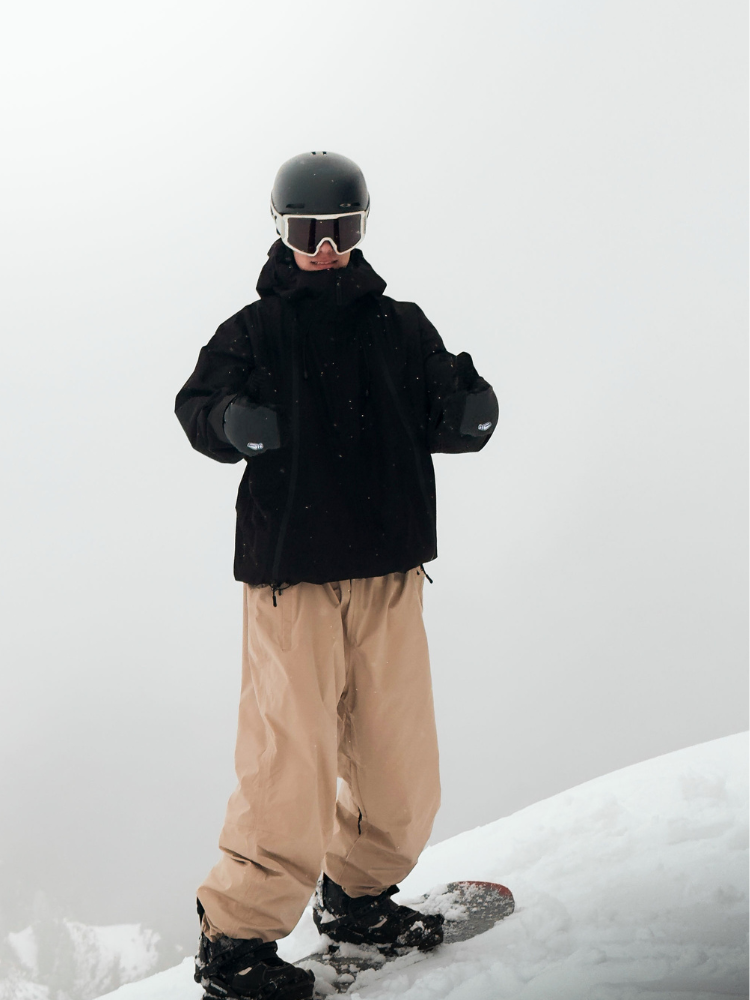 Unisex GlideFlow Shell Ski Jacket Baggy Snowbard Jacket