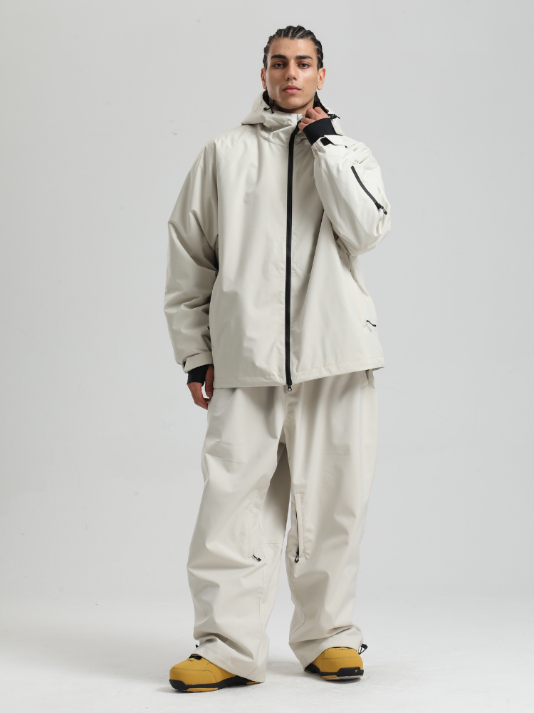 Men's Snowboard Jacket Sleek Oversized Snow Jacket – Gsou Snow