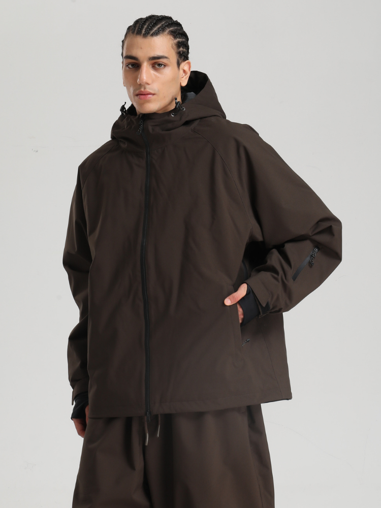 Men's Snowboard Jacket Sleek Oversized Snow Jacket – Gsou Snow