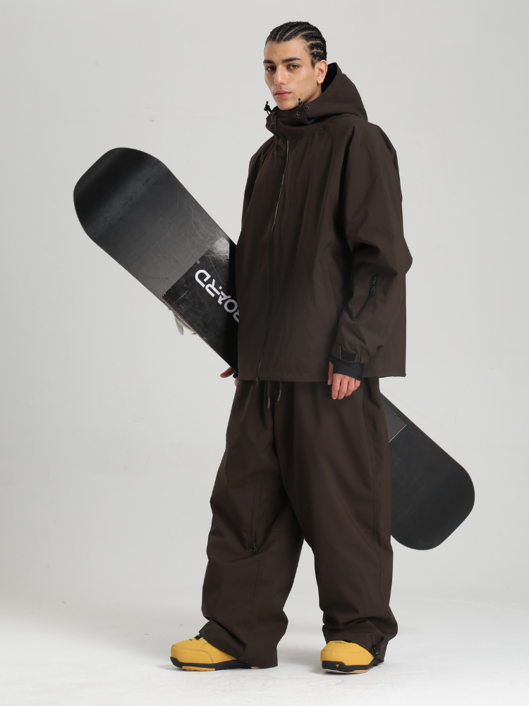 Men's Snowboard Jacket Sleek Oversized Snow Jacket – Gsou Snow