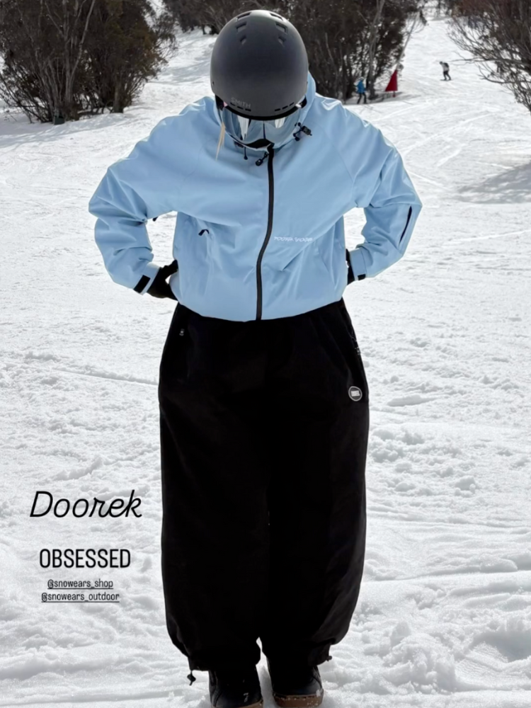 Women's 3L Baggy Snowboard Jacket Realm Down Ski Jacket