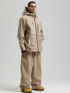 Men's Cargo Snowboard Jacket StormGuard Insulated Baggy Snow Jacket