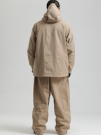 Men's Cargo Snowboard Jacket StormGuard Insulated Baggy Snow Jacket