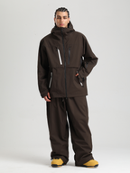 Men's Cargo Snowboard Jacket StormGuard Insulated Baggy Snow Jacket