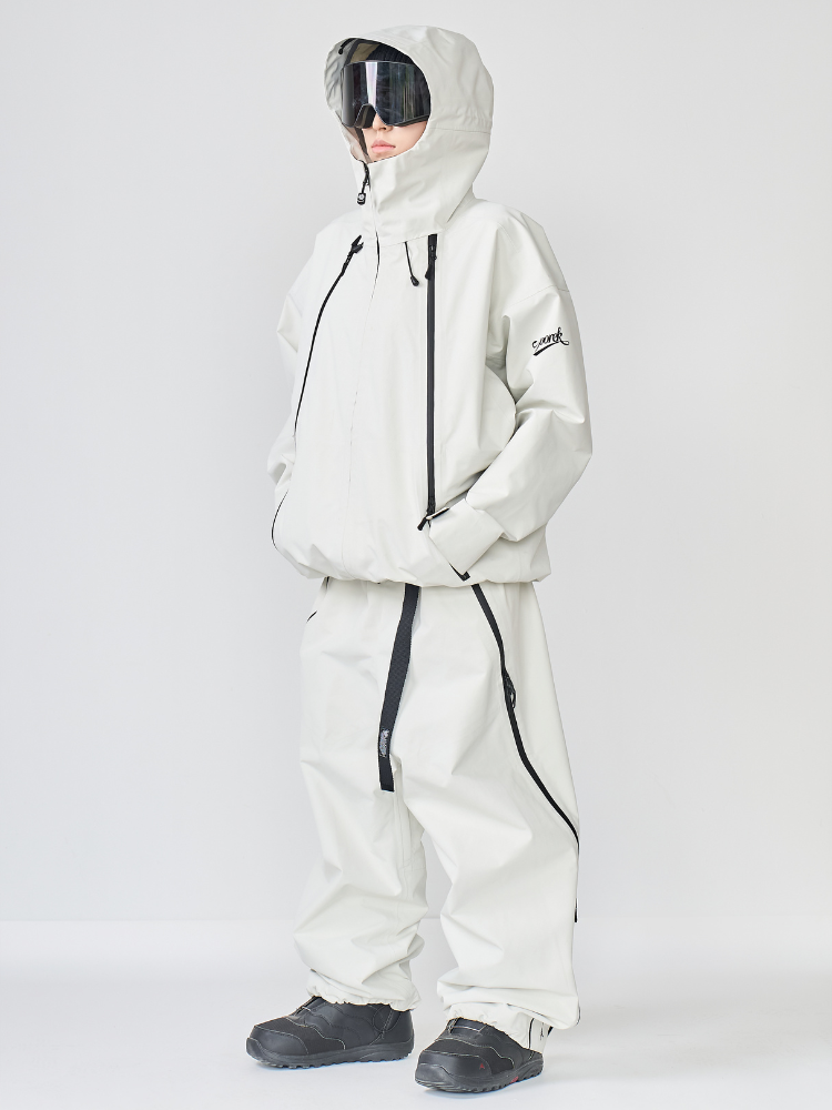 Unisex GlideFlow Shell Ski Jacket Baggy Snowbard Jacket Main image