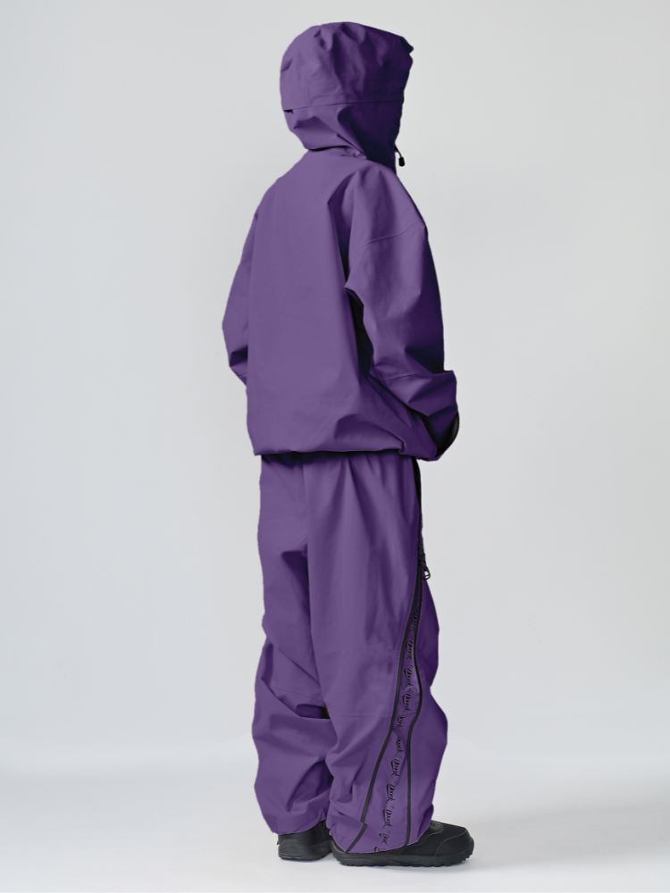 Unisex GlideFlow Shell Ski Jacket Baggy Snowbard Jacket