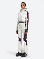 Women's Black Performance Athletic One-Piece Ski Suit Snowboard Suit