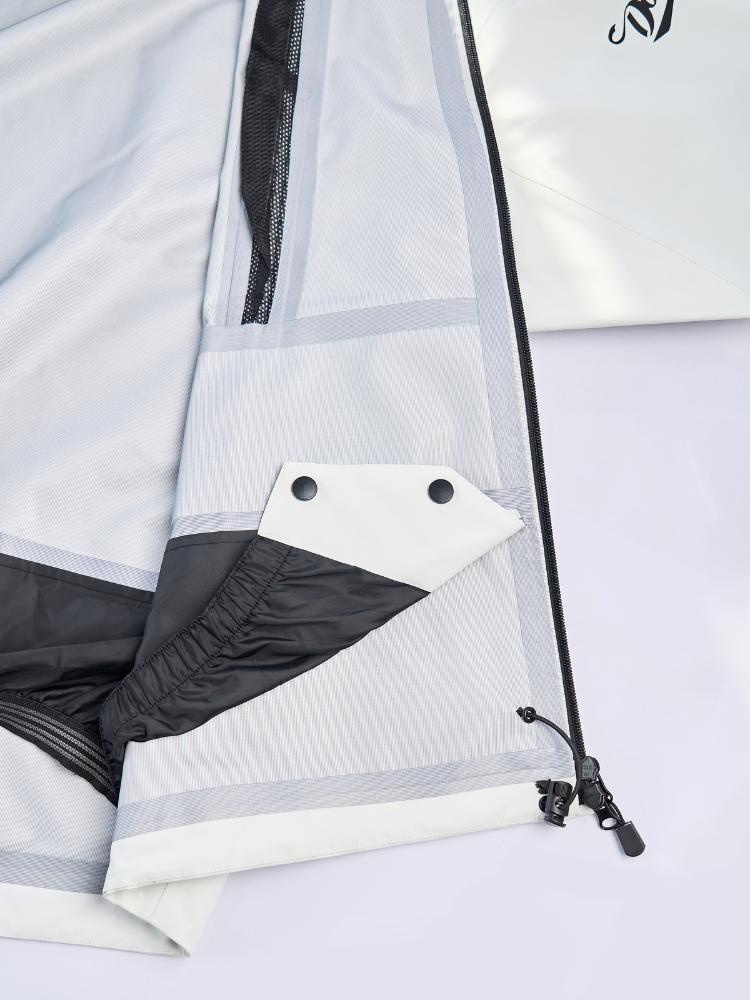 Unisex GlideFlow Shell Ski Jacket Baggy Snowbard Jacket - Doorek