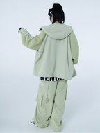 Women's Snowboard Pant Mint Green Insulated Ski Pants - RenChill