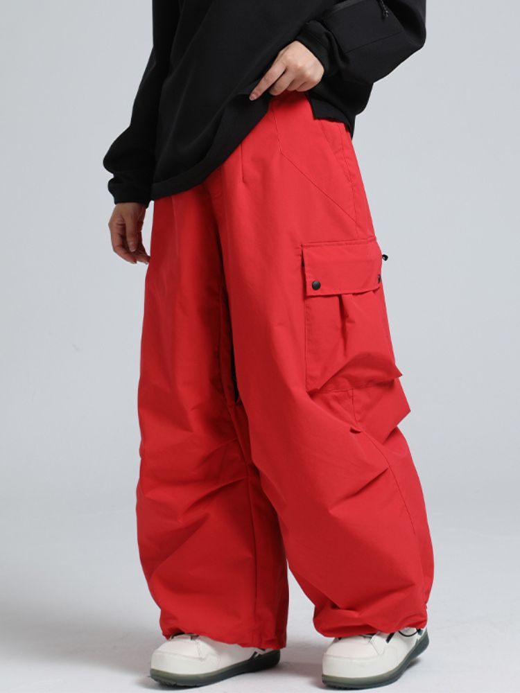 Women's Baggy Cargo Snowboard Pants