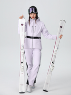 Women's Purple Slim Insulated Ski Jacket