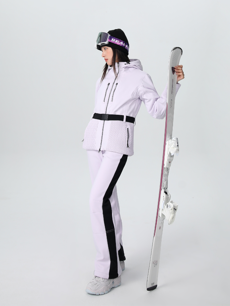 Women's Purple Slim Insulated Ski Jacket