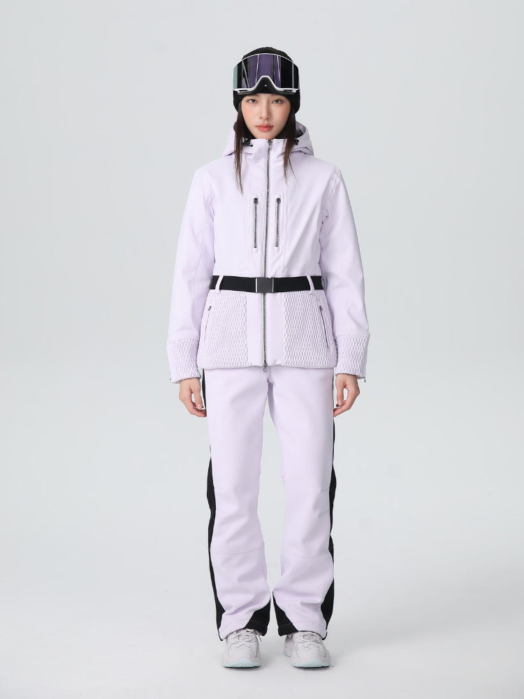 Women's Purple Slim Insulated Ski Jacket