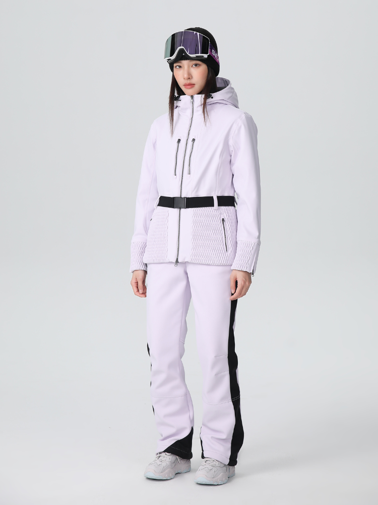 Women's Purple Slim Insulated Ski Jacket