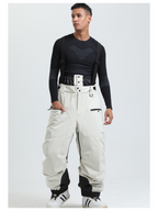 Men's Baggy Snow Pants Alpine Flex Snowboard Bib