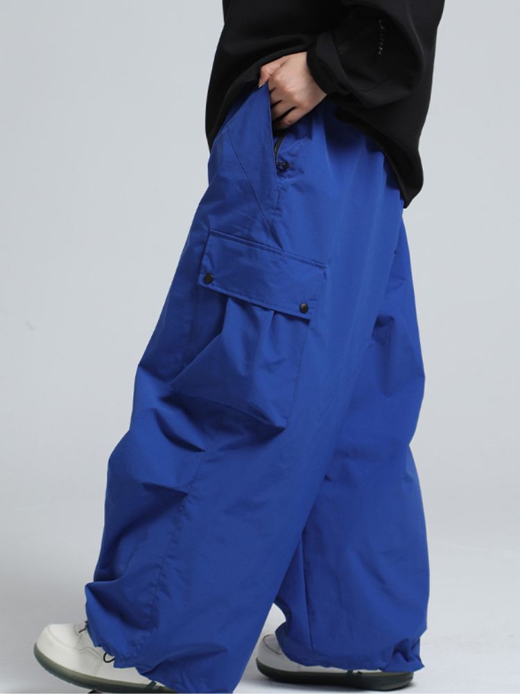 Women's Baggy Cargo Snowboard Pants