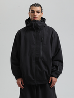Men' Khaki Snowboard Jakcet Minimalist Freeride Snow Jacket