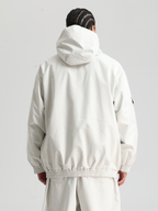 Men' Khaki Snowboard Jakcet Minimalist Freeride Snow Jacket