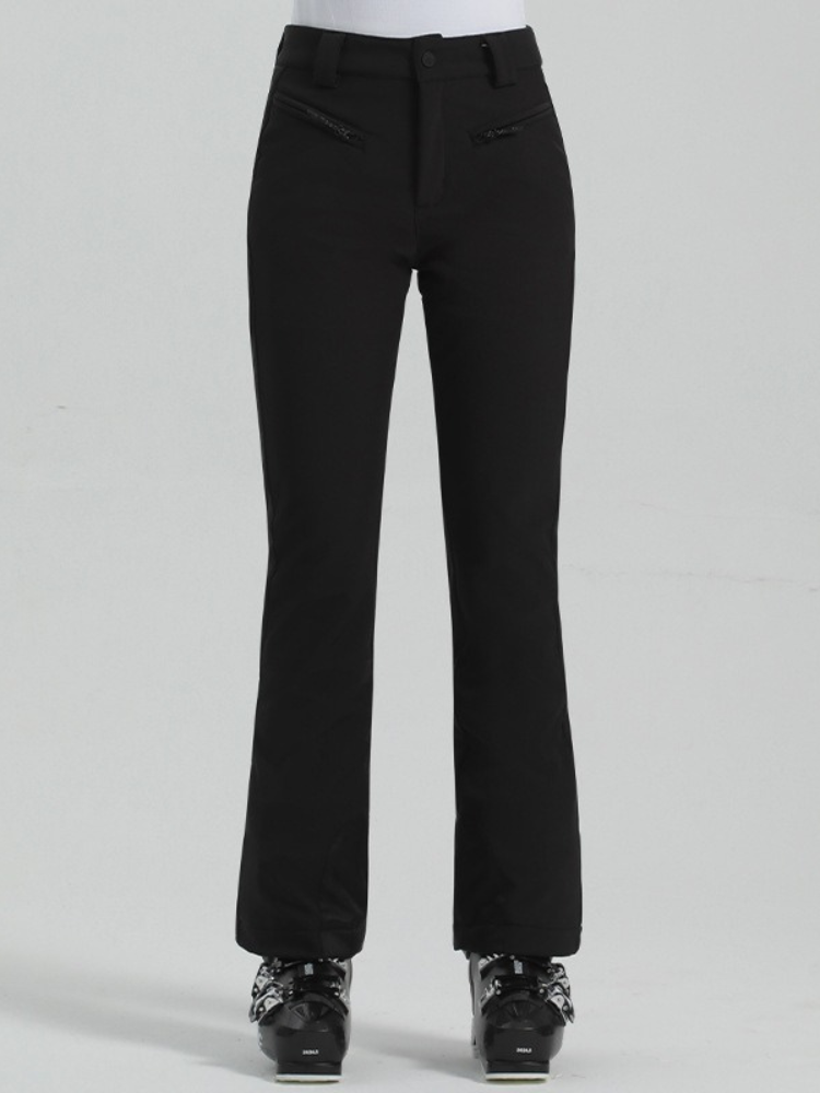 Women's Elegant High Waist Stretch Ski Pants