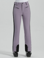 Women's Slim Ski Pants Elegant High Waist Snow Pants
